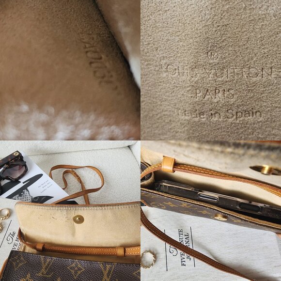 Authentic Vintage Louis Vuitton Twin Pochette PM Crossbody/Clutch (retired) - Picture 10 of 13